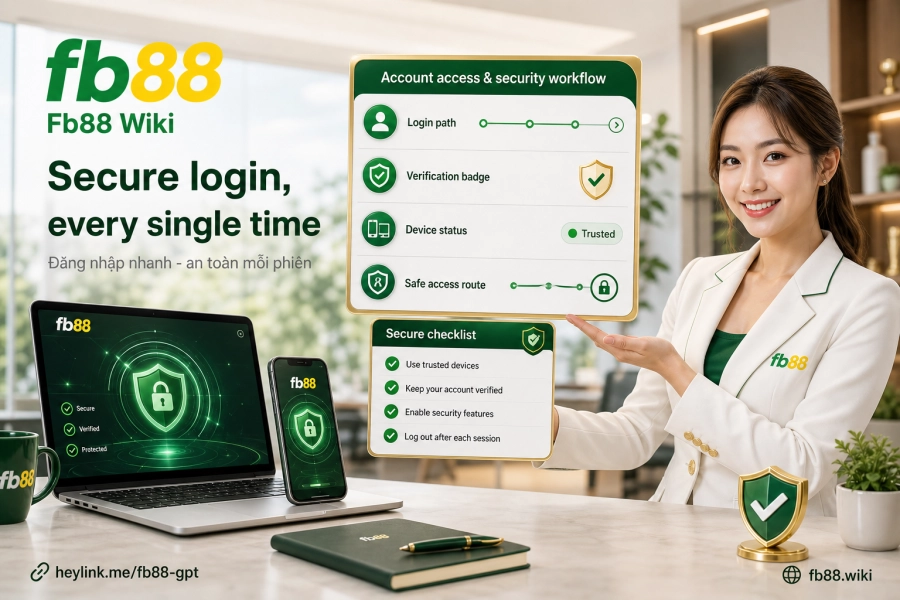 Fb88 login screen with username and password entry form