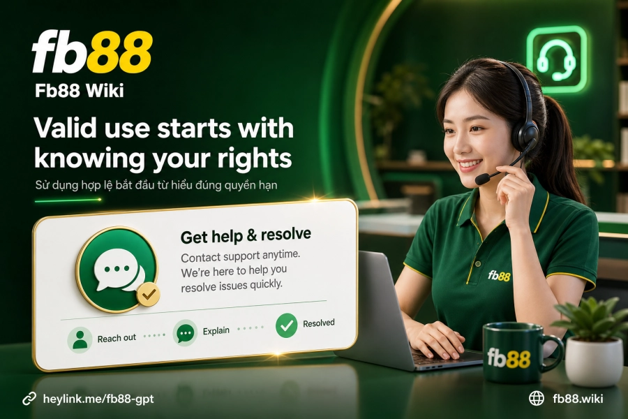 Sử dụng nội dung hợp lệ và hành vi bị nghiêm cấm tại Fb88