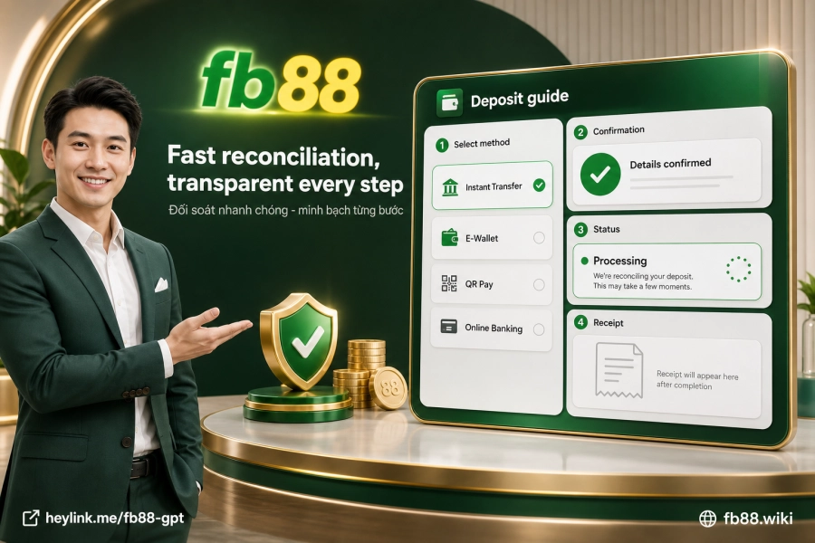 5 phương thức nạp tiền Fb88 hạn mức và so sánh kênh thanh toán 2026