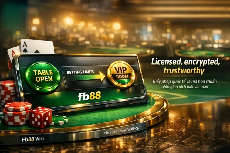 Tiêu chuẩn vận hành casino Fb88 giấy phép PAGCOR bảo mật SSL
