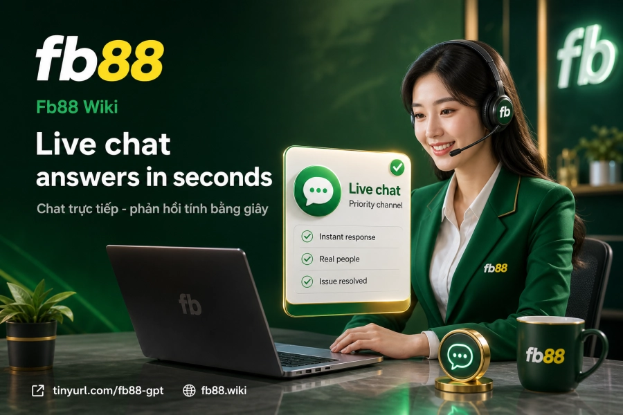 24/7 live chat on Fb88 website for transaction and account support