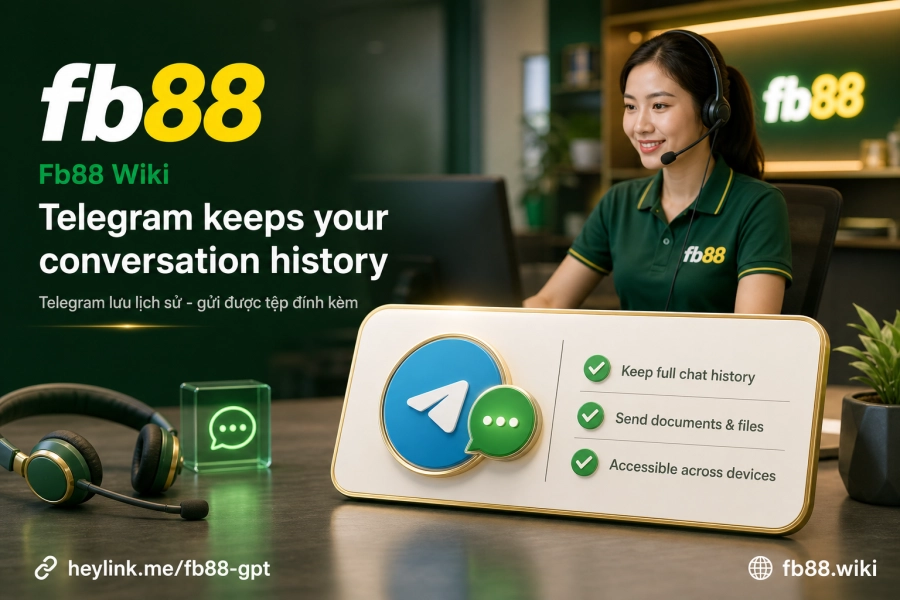 Fb88 Telegram channel CSKHFB88 for sending files and saving chat history