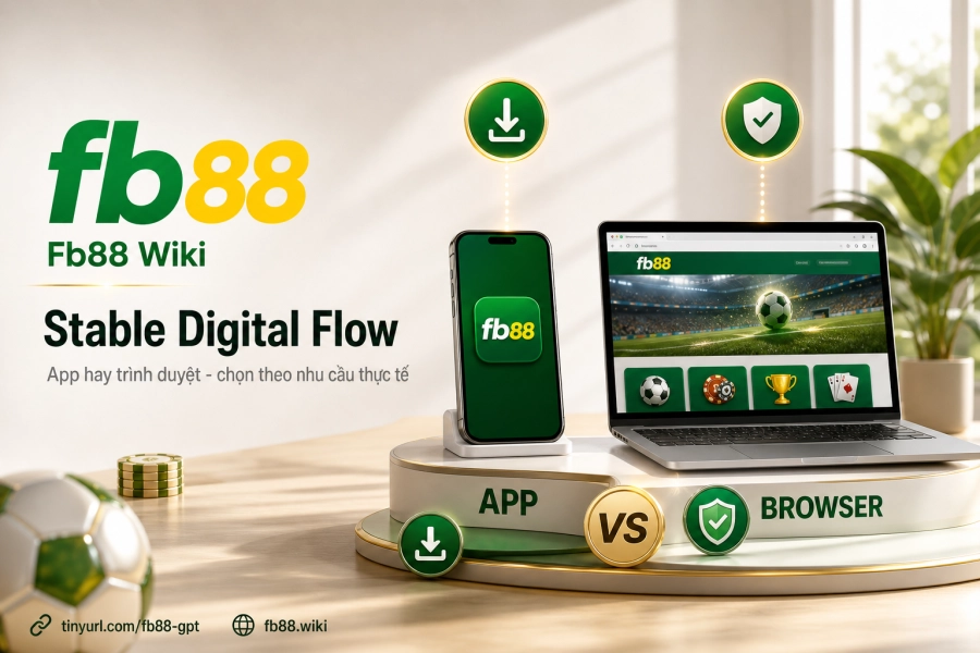 So sánh app Fb88 và trình duyệt di động - ưu nhược điểm thực tế