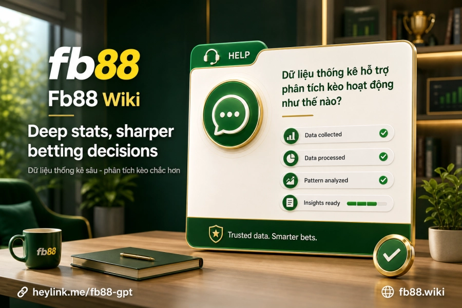 dữ liệu thống kê hỗ trợ phân tích kèo thể thao Fb88